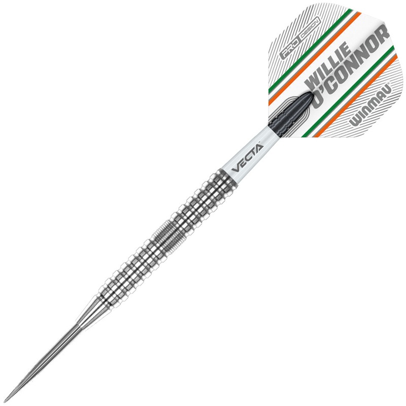 Winmau Willie O’Conner Steel Tip Darts – 23gm