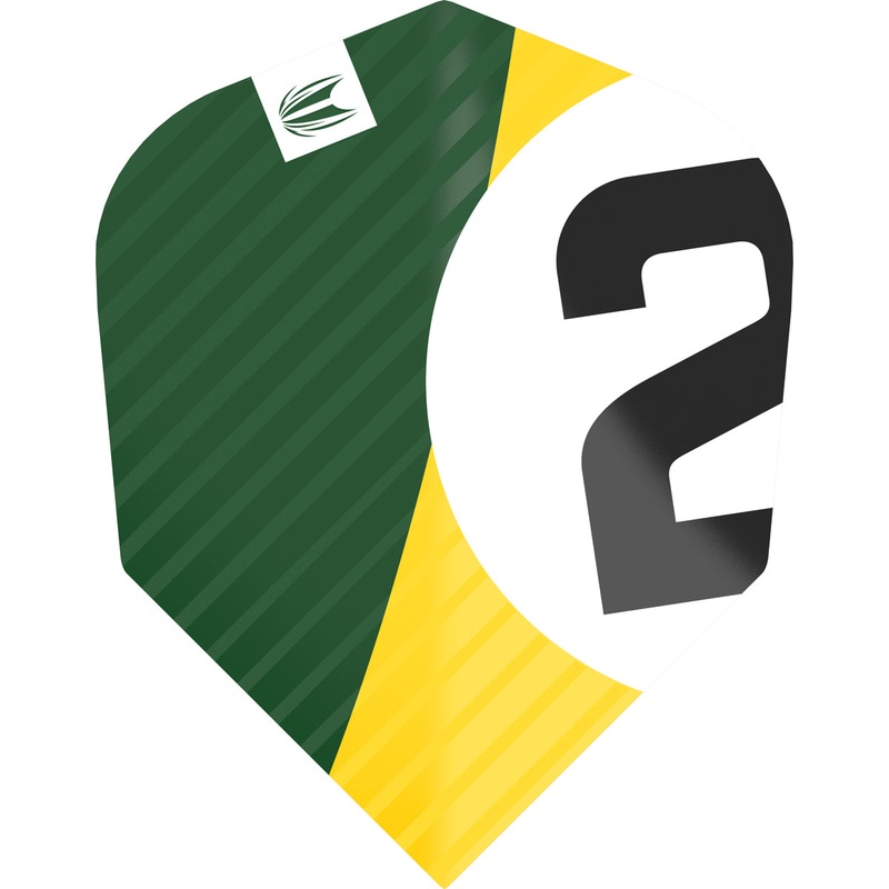 Chicane Pro.Ultra Green No6 Dart Flights by Target 3 Sets