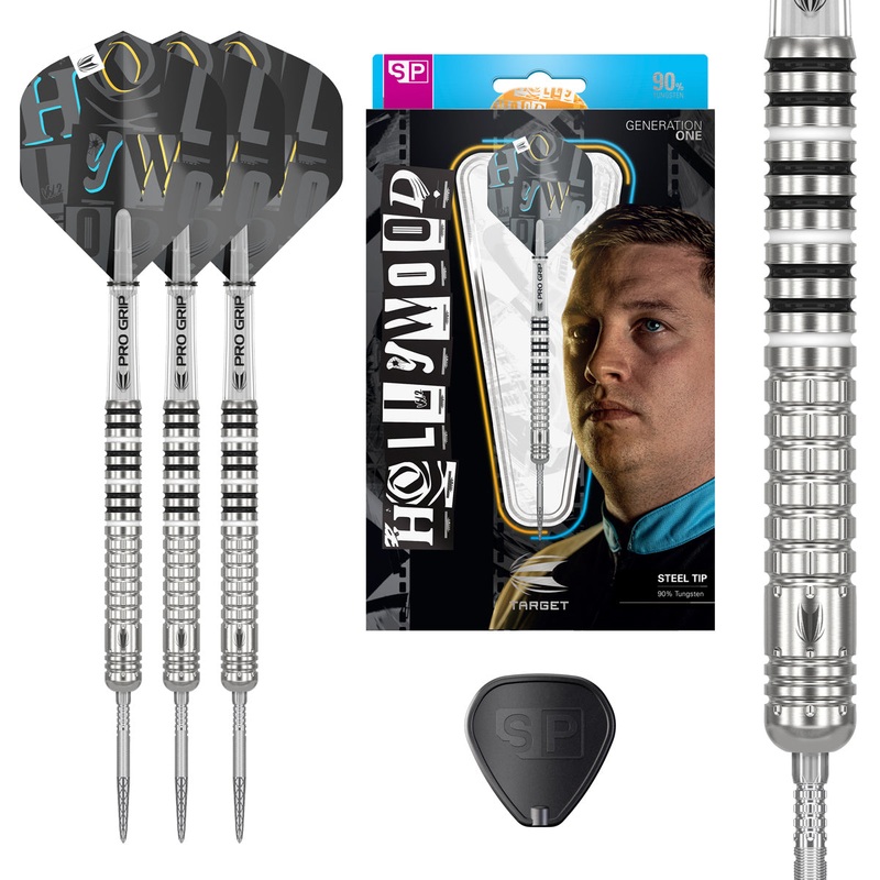 Chris Dobey G1 90% Tungsten Steel Tip Darts by Target 22 Gram