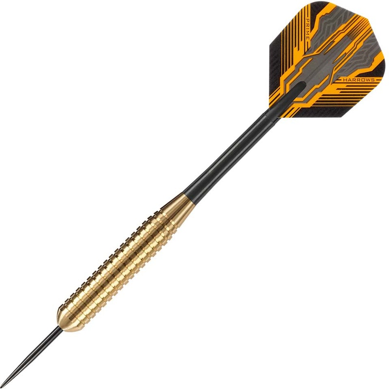 Harrows Club Brass Ringed Steel Tip Darts – 26gm