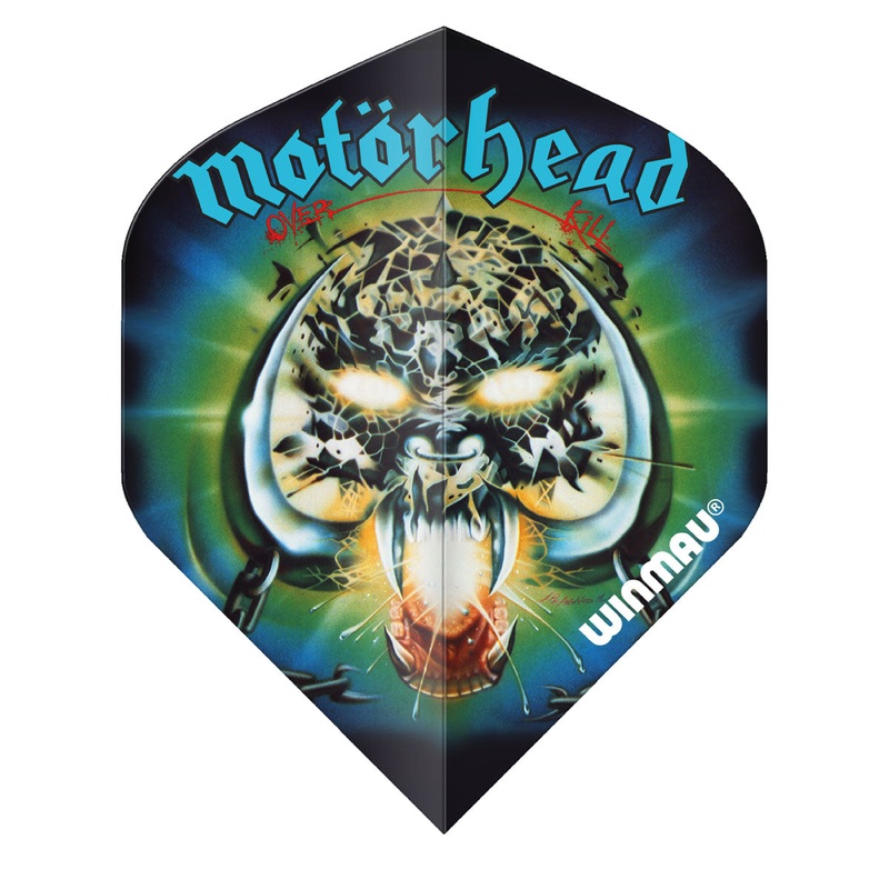 Motorhead – Overkill 100 micron Standard Dart Flights by Winmau
