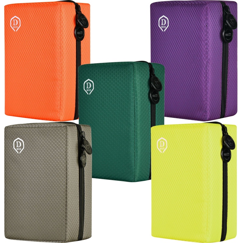 One80 Double D-Box Dart Case – Strong & Solid Neon Green