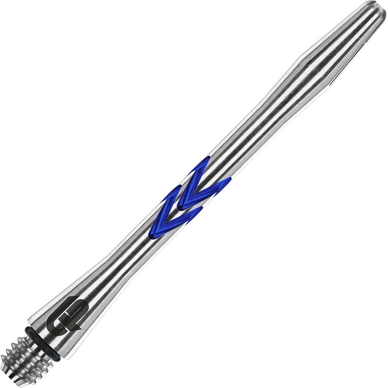 Red Dragon Gerwyn Price Iceman V-Groove Aluminium Dart Shafts – Medium Blue