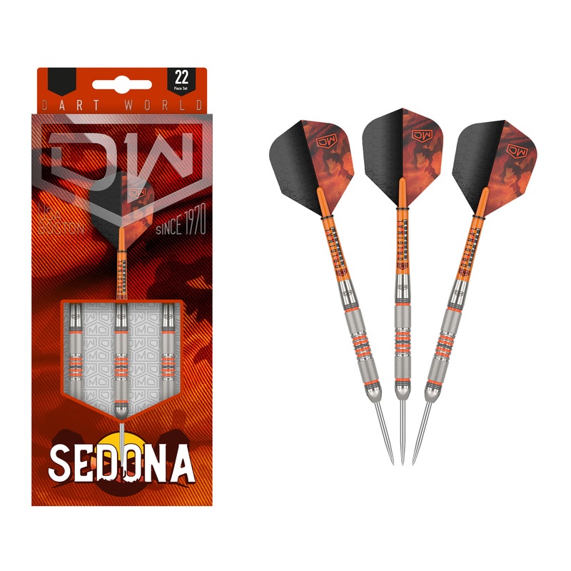 Sedona 80% Tungsten Steel Tip Darts by DW 22 Gram