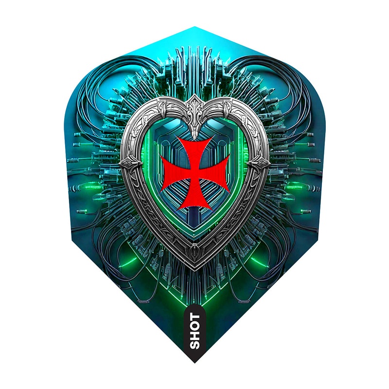 Shot Dreadheart No6 Shape Dart Flights No6 Shape