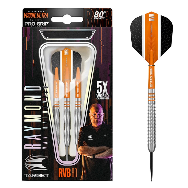 Target Darts Rvb 80% Tungsten Steel Tip Darts 21 GRAM