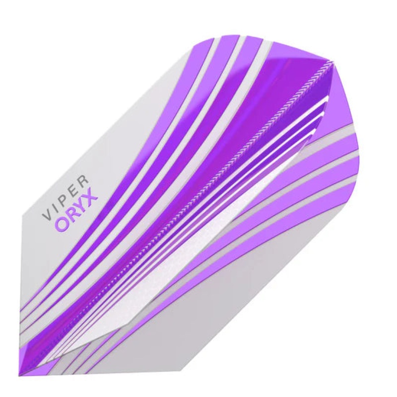 Viper V-100 Flights Oryx Slim Purple/White Dart Flights