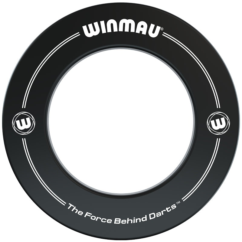 Winmau Branded Dartboard Surrounds Black