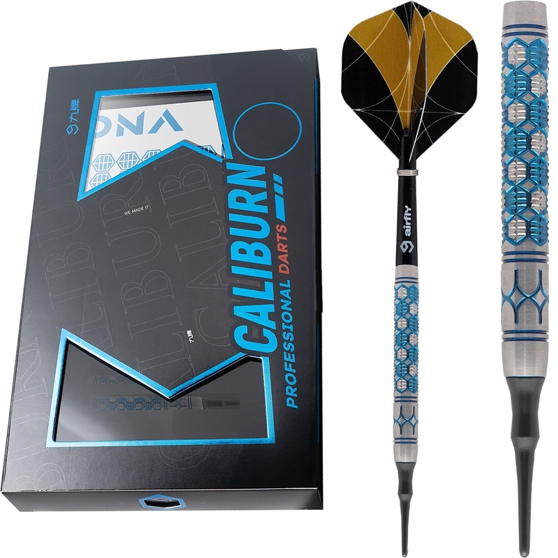 *Caliburn DNA Darts – Soft Tip – 90% – D1 – Blue 19g