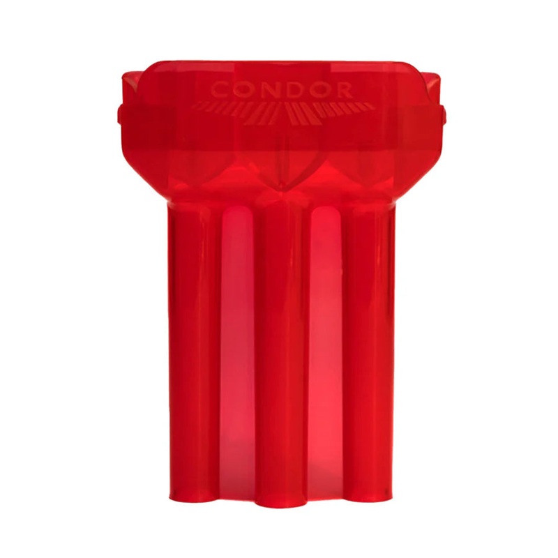Condor Box Dual Dart Case – Clear Red