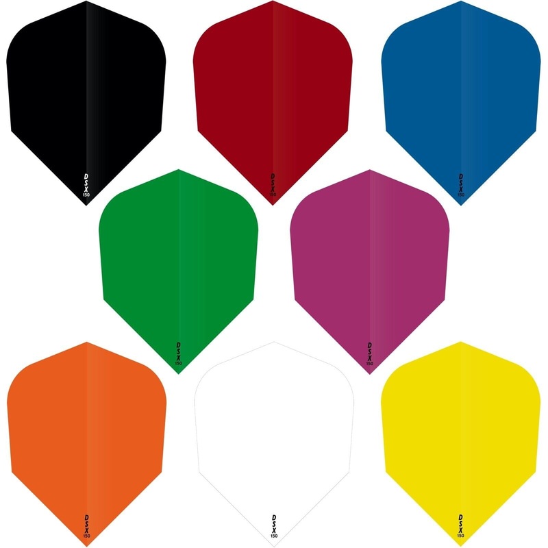 *Designa DSX150 Dart Flights – No6 – Shape Black
