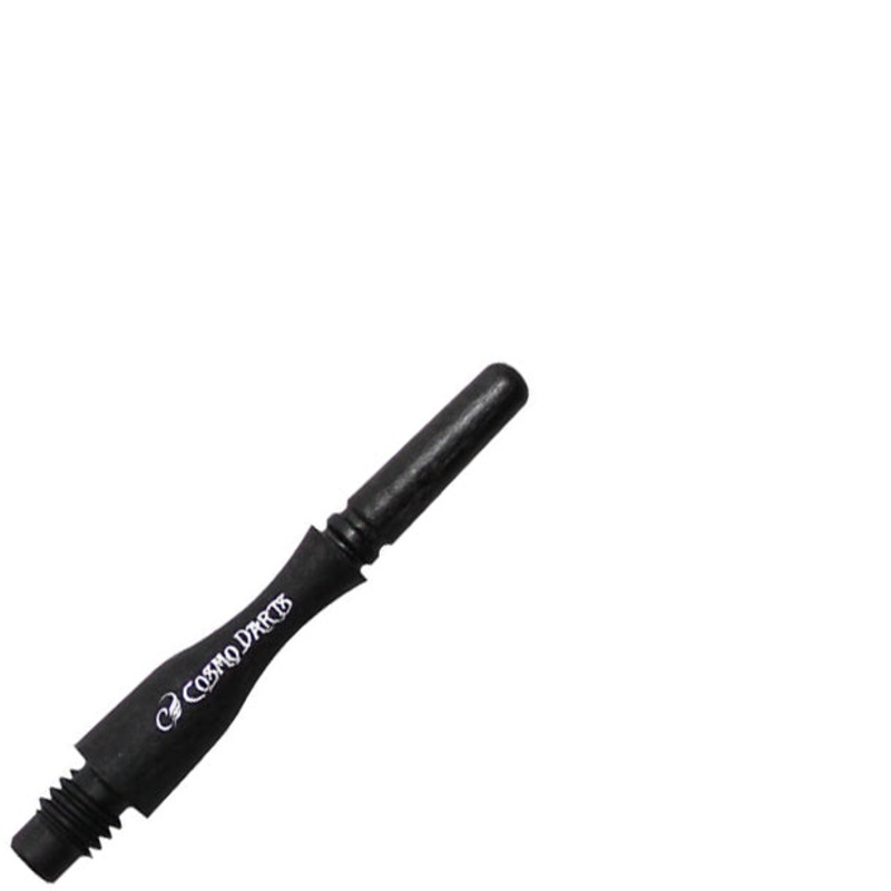 Fit Flight Carbon Hybrid Spinning Dart Shafts – X-Short #2 (18.0mm) Black