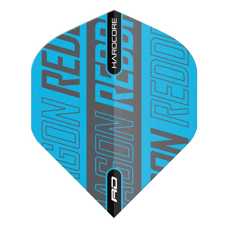 Hardcore XT Blue and Grey Red Dragon Standard Dart Flights by Red Dragon