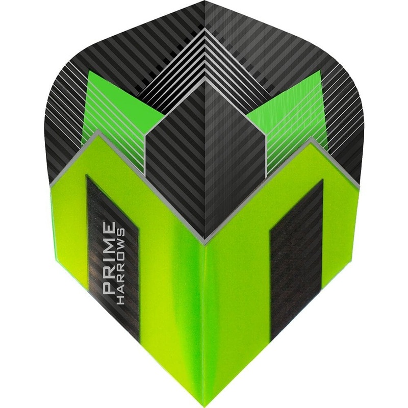 *Harrows Prime Dart Flights – No6 – Std – Green