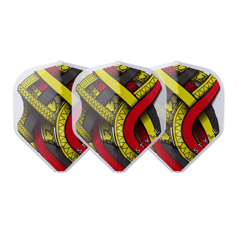 L-Style EZ Flights – Integrated Champagne Ring – L1 – Mike de Decker – Type A – Clear White