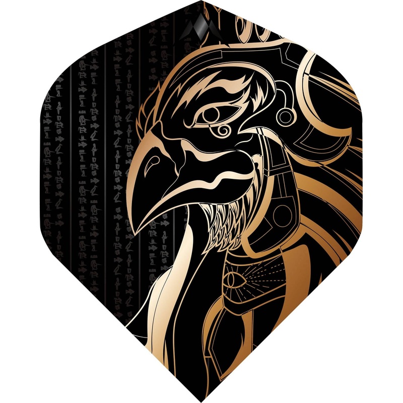 Mission Solo Dart Flights – 100 Micron – Std – No2 – Horus