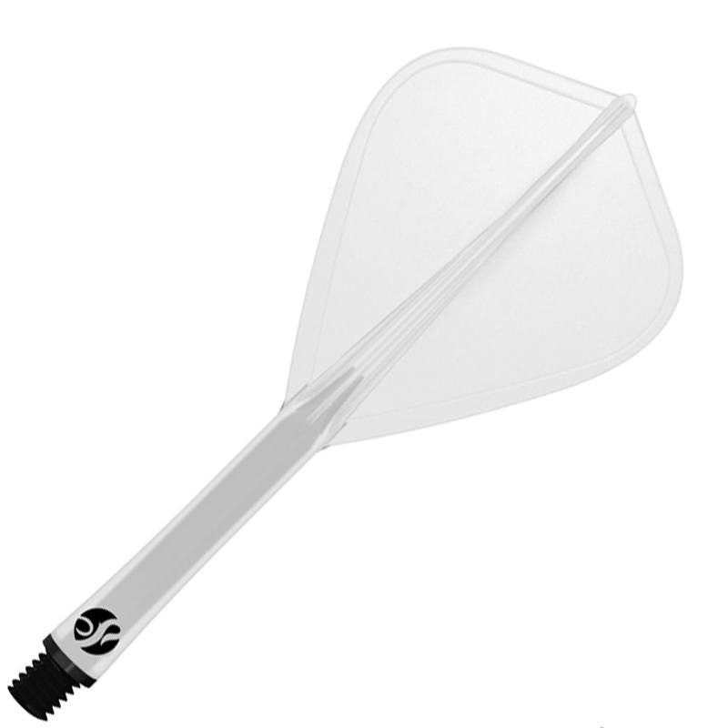 Shot Flight Deck Dart Flight & Shaft System – Kite Inbetween Clear