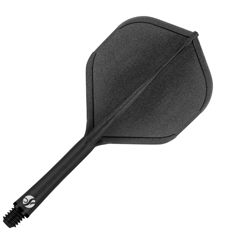 Shot Flight Deck Dart Flight & Shaft System – Standard Inbetween Black