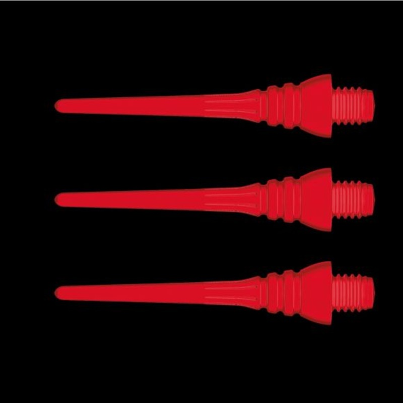 Winmau Triton Softip Points – Red – Pack of 50