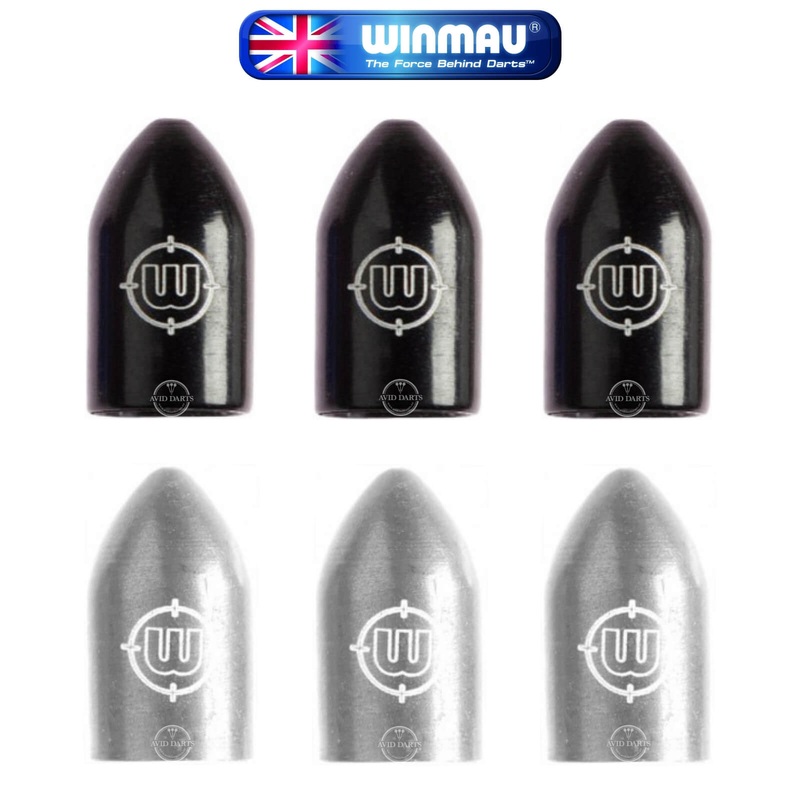 Winmau – Whizlock Spare Dart Shaft Caps Black