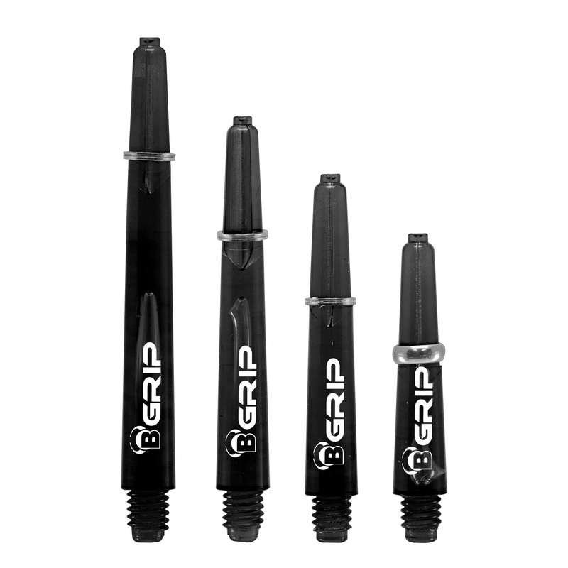 *BULL’S B-Grip CL Shafts – Polycarbonate – Black Medium