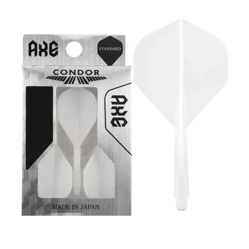 Condor Axe White Standard Flights White Short