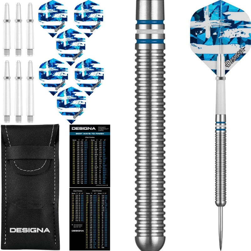 Designa – Patriot-X Darts – Greece – Steel Tip – 90% Tungsten – 22g 24g 22 grams