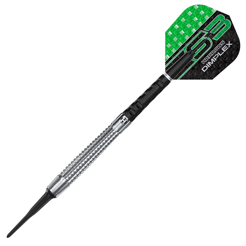 Harrows Dimplex S3 Tapered Soft Tip Darts – 18gm