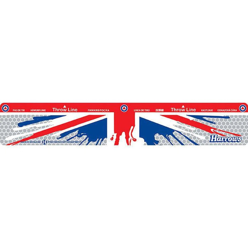 Harrows Heavy Duty Throw Line Oche – Union Jack