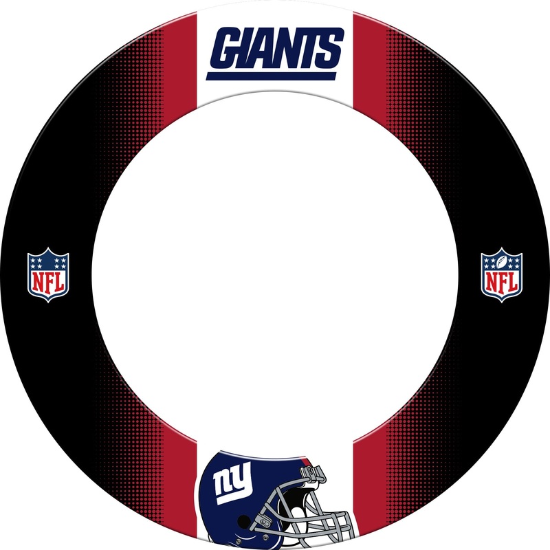 NFL – Dartboard Surround – Official Licensed – New York Giants