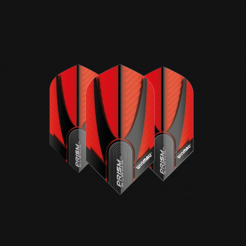 Prism Alpha Red & Black Extra Thick Slim Slim 100 Micron Poly metronic extra thick