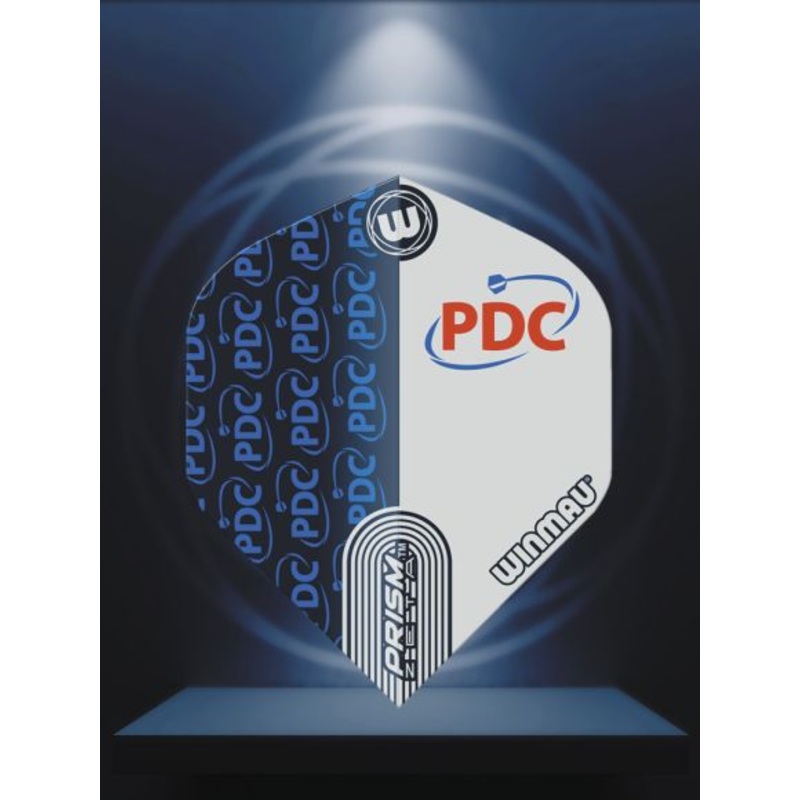 Prism Zeta Blue & Grey PDC Flight Standard 100 Micron Poly metronic extra thick