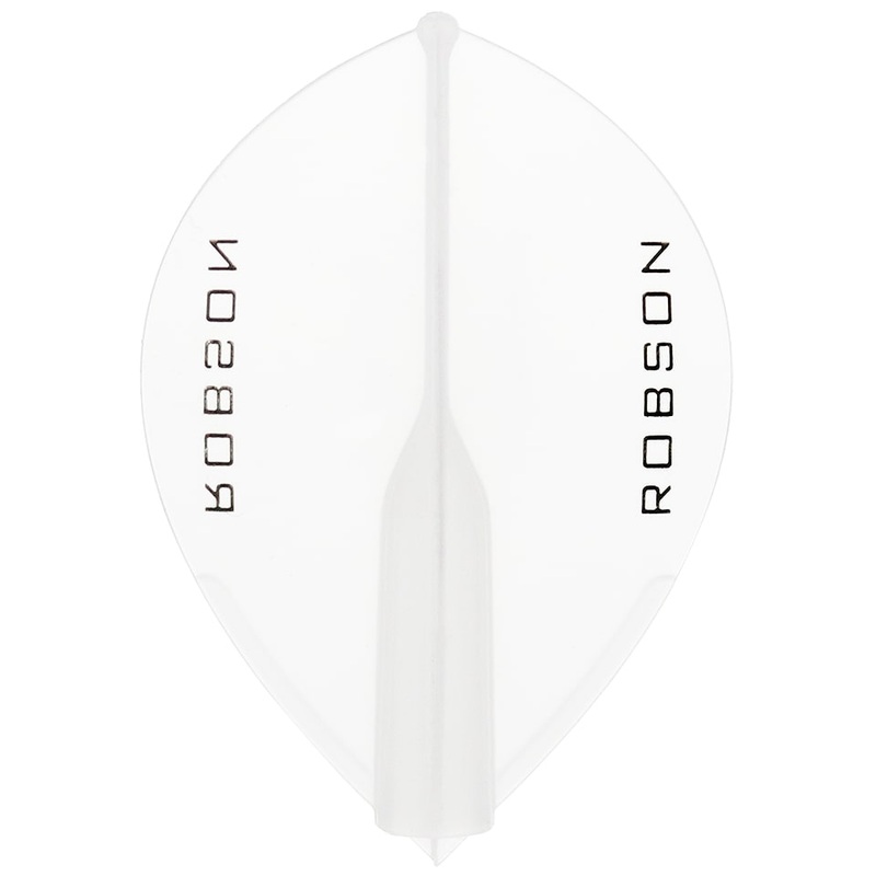 Robson Plus Dart Flights – Pear Clear White