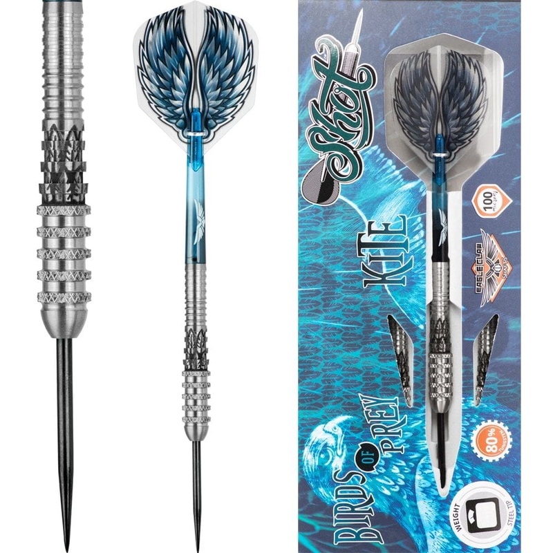 *Shot Birds of Prey Darts – Steel Tip Tungsten – Kite 21g