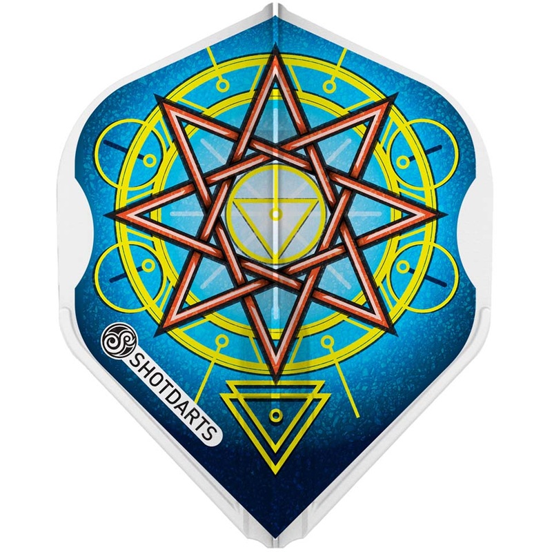 Shot L-Style EZ Celt Druid Dart Flights – L1 / Standard