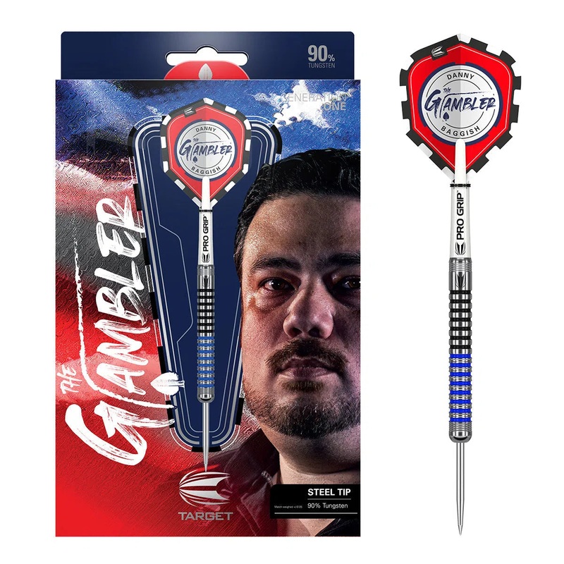 Target Darts Danny Baggish 90% Tungsten Steel Tip Darts 21 GRAM