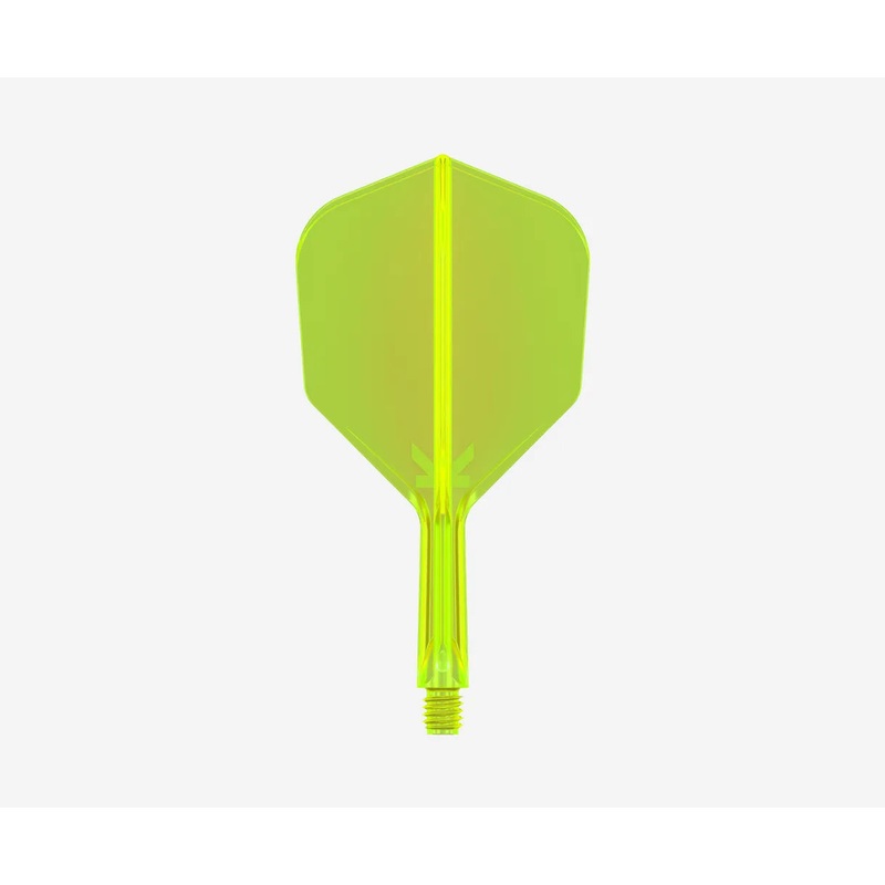 Target K-Flex Flight System No. 6 Short Neon Yellow Neon Yellow Short (19mm in length excluding thread) Plastic