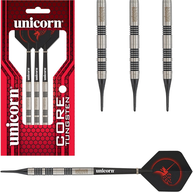Unicorn Core Tungsten Soft Tip Darts 17 Gram