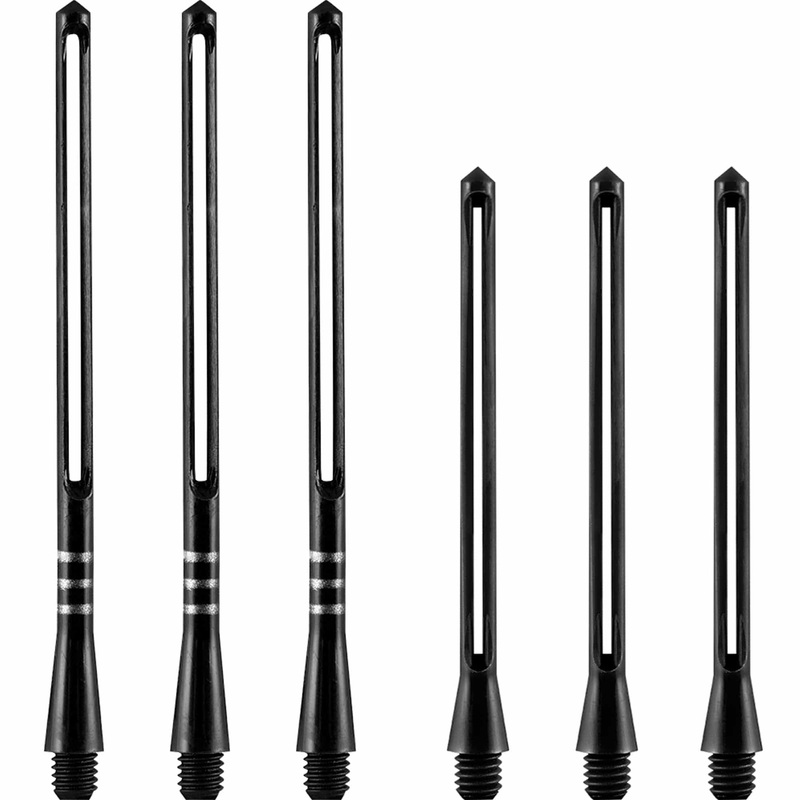 Unicorn Slikstik Nylon Dart Shafts – Side Loading – Black Medium
