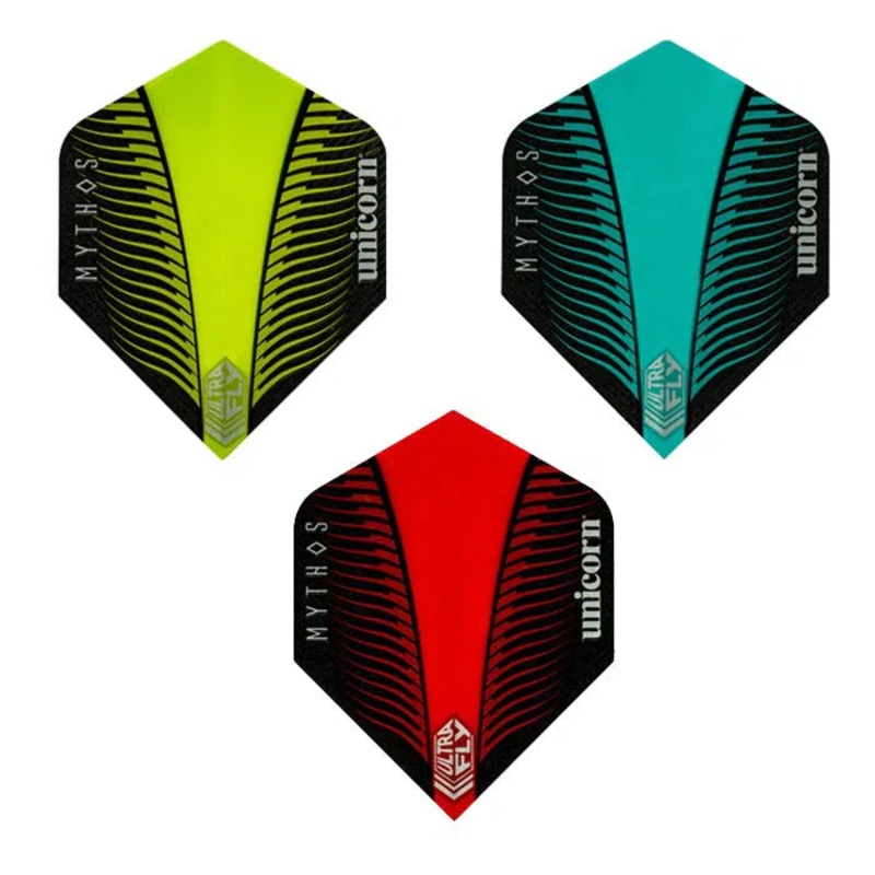 Unicorn Ultrafly Plus Mythos Griffin Dart Flights Red