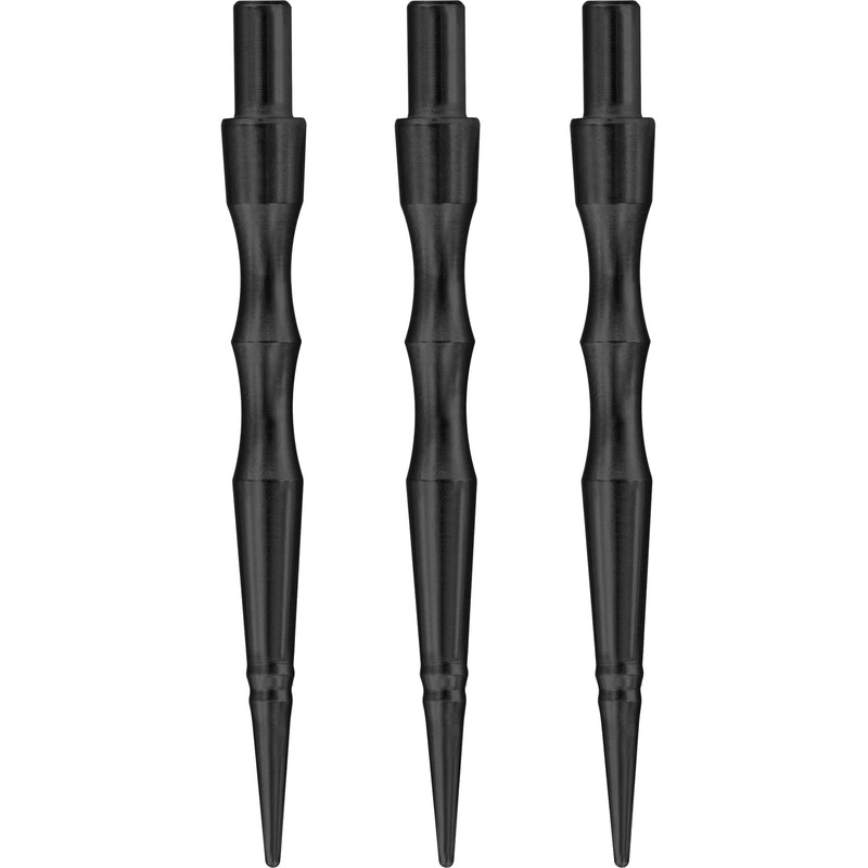 *Harrows Apex Sabre Steel Tip Precision Points – Black – 30mm-X2570 30mm