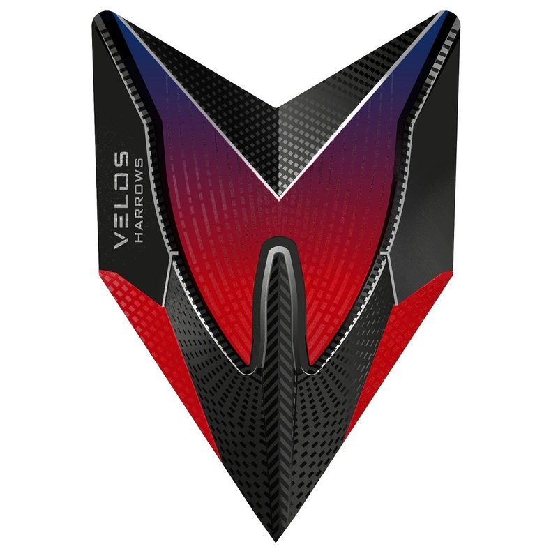 Harrows Velos Red 1015 Dart Flights