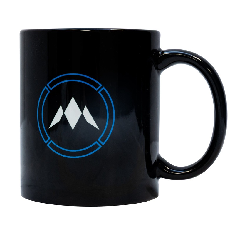 Mission Darts Mug – Black – Precision Logo