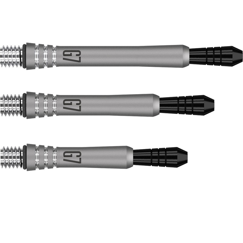 Phil Taylor G7 Power Titanium Dart Stems / Shafts by Target Short