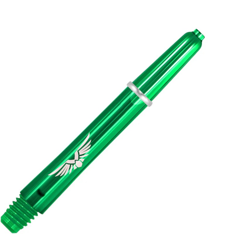 Shot Eagle Claw Dart Shafts – Green – In Between