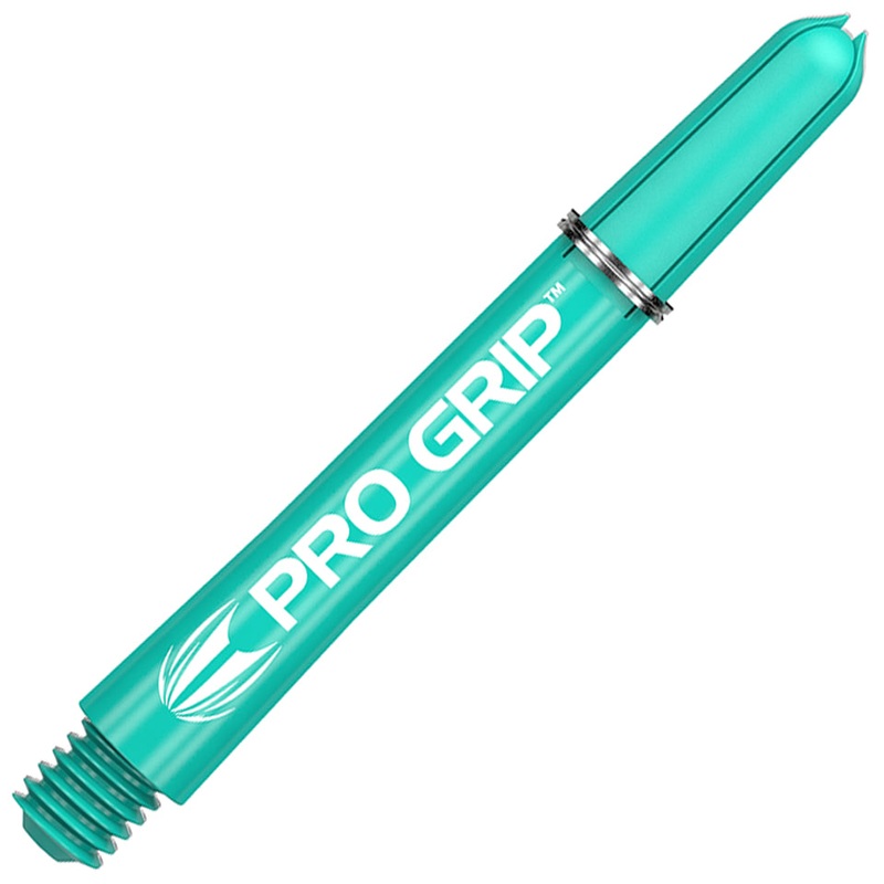 Target Pro Grip Nylon Dart Shafts – Medium Aqua (3 Sets)
