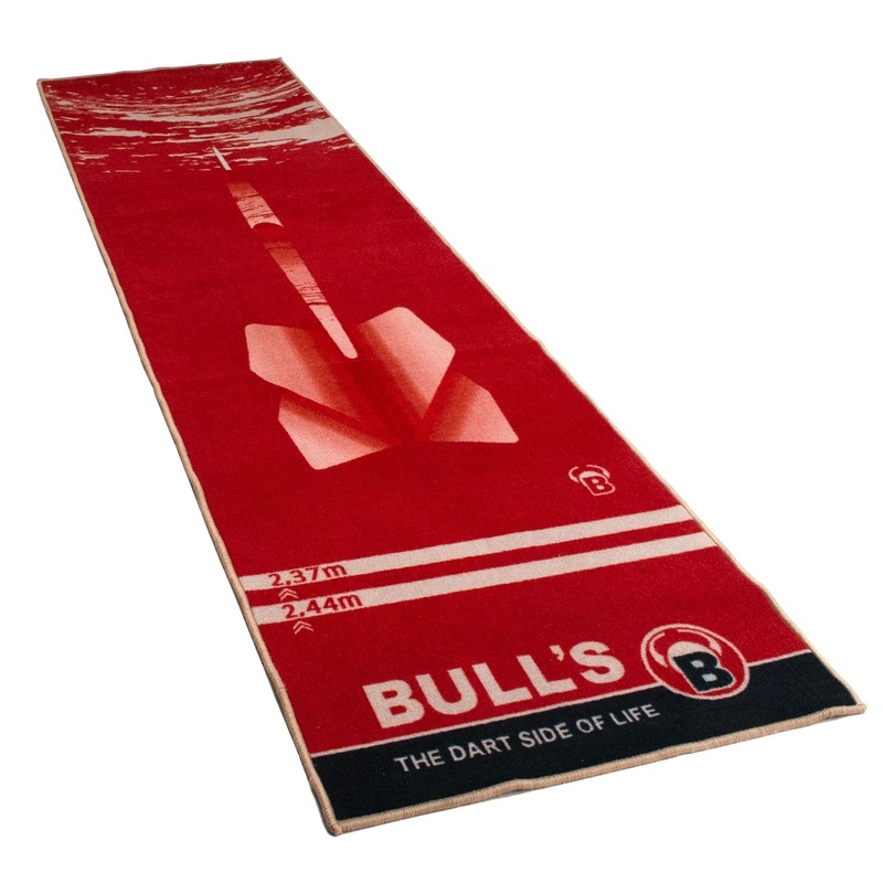 BULL’S Carpet Darts Mat 180 – Red
