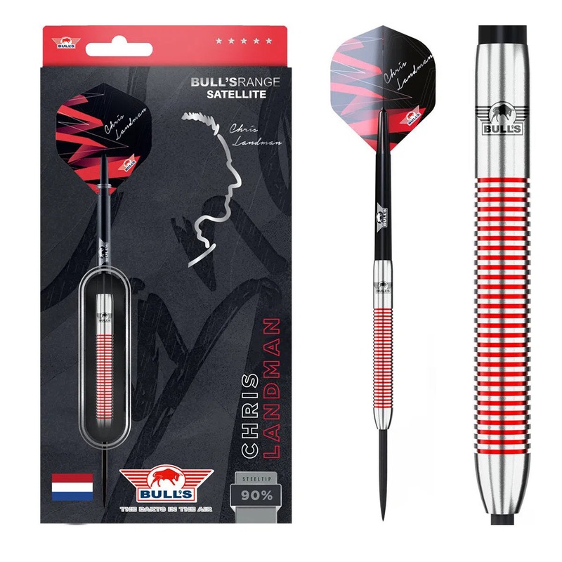 Bull’s NL Chris Landman 90% Tungsten Steel Tip Darts 21 GRAM