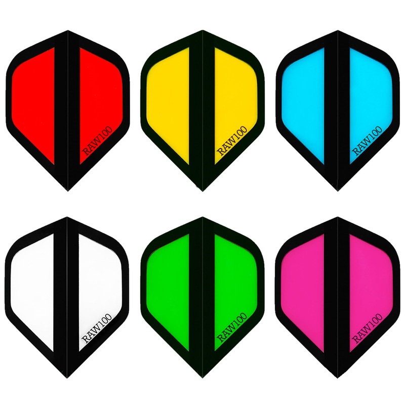 *Dart Flights – Raw 100 – 100 Micron – Std – Zone Blue