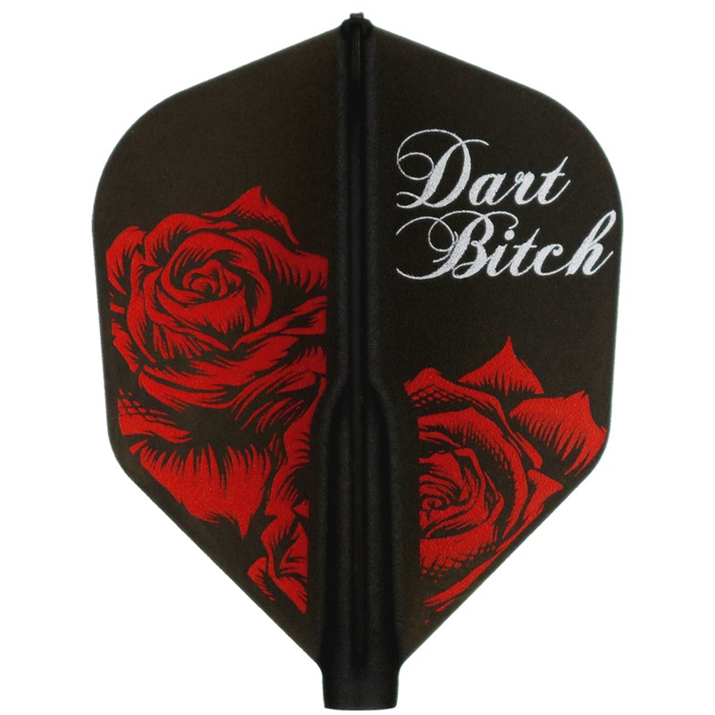 Fit Flight Dart Bitch Rose Dart Flights – Shape